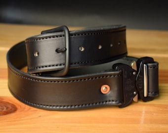 The "First Responder" Belt with Cobra Buckle