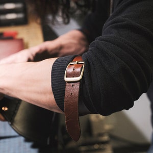 Upgraded Leather Sleeve Garters