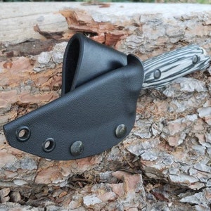 Vertical Kydex Sheath for Benchmade Hidden Canyon Hunter Old Model image 10