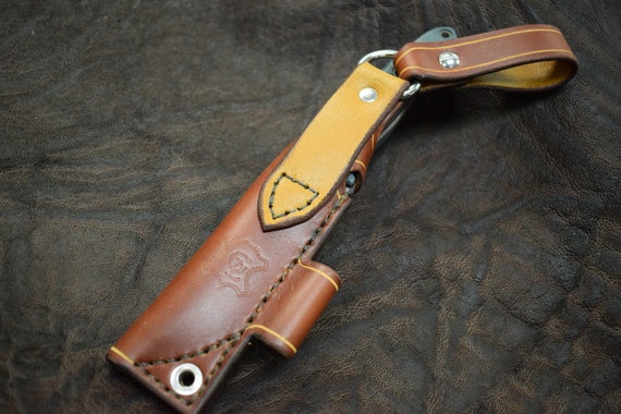 Leather Sheath For Benchmade Balisong Knives - Grommet's Leathercraft