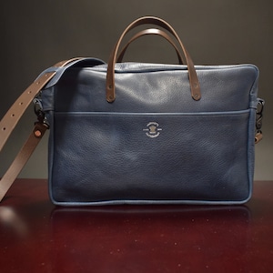 Cartable en cuir Horween