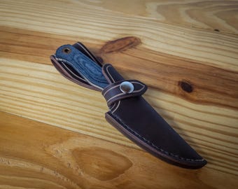 Handmade Leather Sheath for the Benchmade Dacian