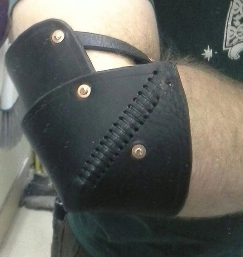 Leather Elbow Armor. Etsy