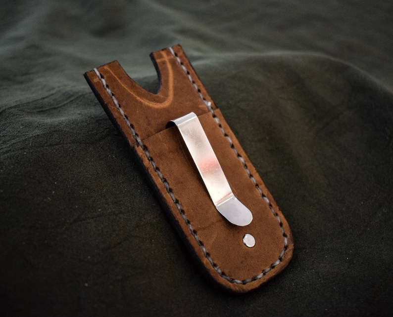 Leather Pocket Slip for the Benchmade Proper W' Pocket Etsy