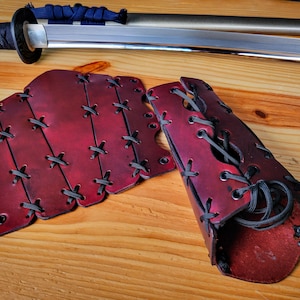 Samurai Style Forearm Armor