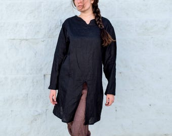 Women's Linen Long Tunic