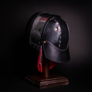 Leather Back of Head Protector Version 2