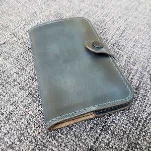 Leather Field Notes Cover Chromexel Navy