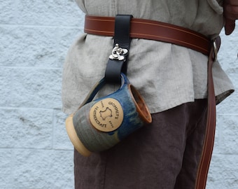 Leather Tankard Strap With Clasp