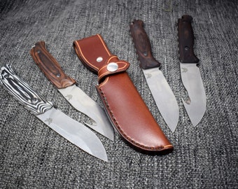 Handmade Leather Sheath For The Benchmade Saddle Mountain Skinner