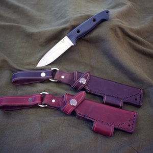 Benchmade Bushcrafter Leather Sheath