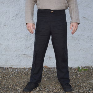 Linen Drawstring Pants