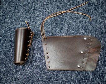 Simple Leather Bracers