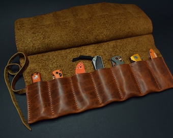 Handmade Leather Knife/Tool Roll