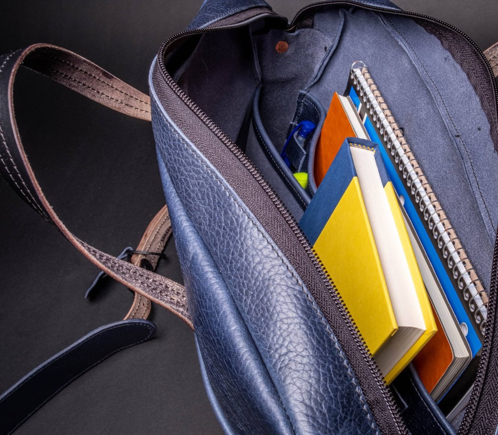 Horween Leather Briefcase Satchel Etsy