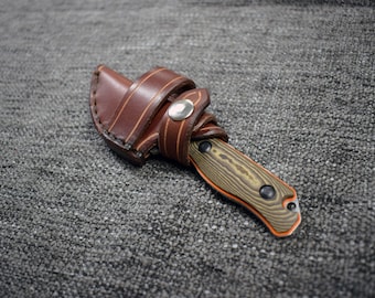Leather Scout Sheath for the Benchmade Hidden Canyon Hunter