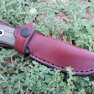 Leather Sheath for the Benchmade Pardue Hunter