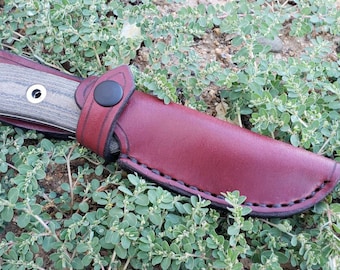 Leather Sheath for the Benchmade Pardue Hunter