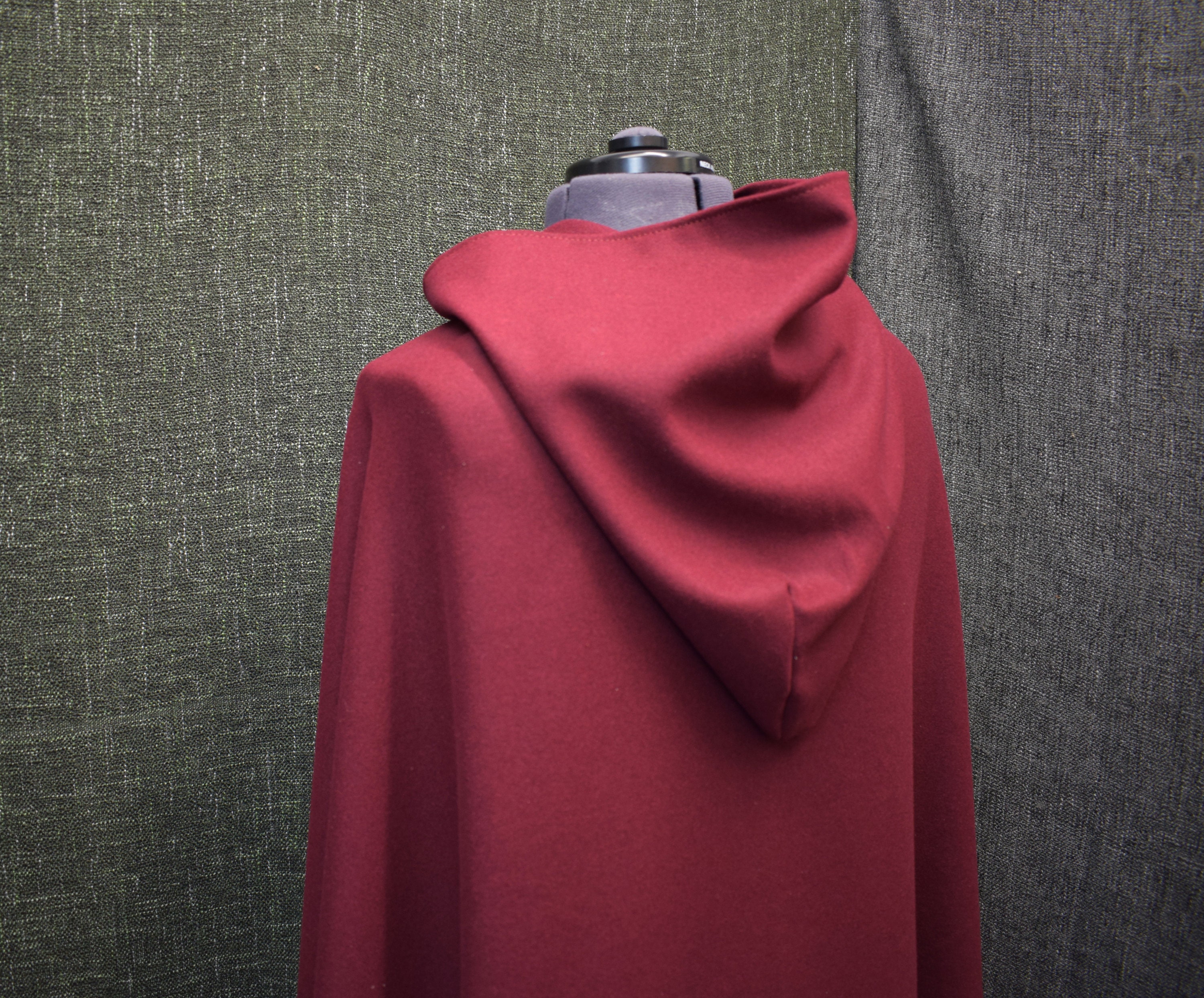 Wool Hooded Cloak