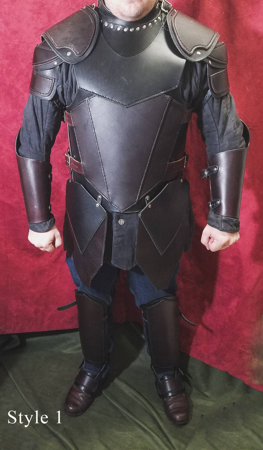Full Suit of Handmade Leather Armor