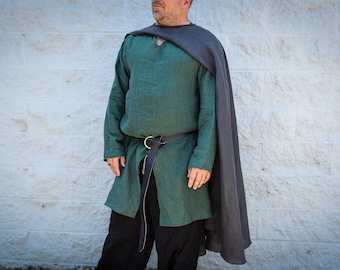 Linen Bocksten Cloak