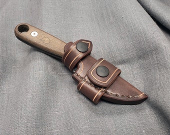Leather Scout Sheath for the Esee Izula