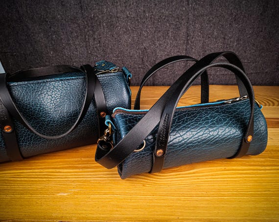 Bison Leather Micro Duffel