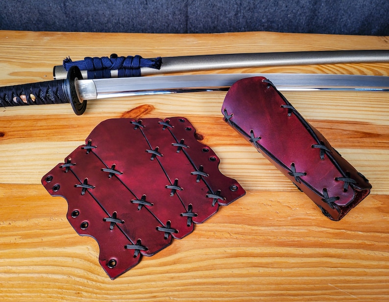 Samurai Style Forearm Armor - Etsy