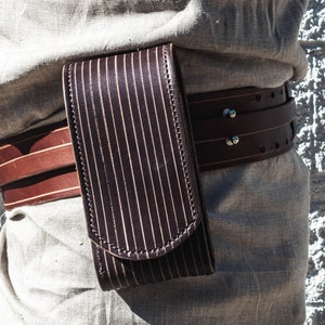 Leather Space Wizard Pouch