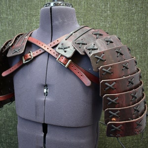 Samurai Style Shoulder Armor