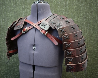 Samurai Style Shoulder Armor