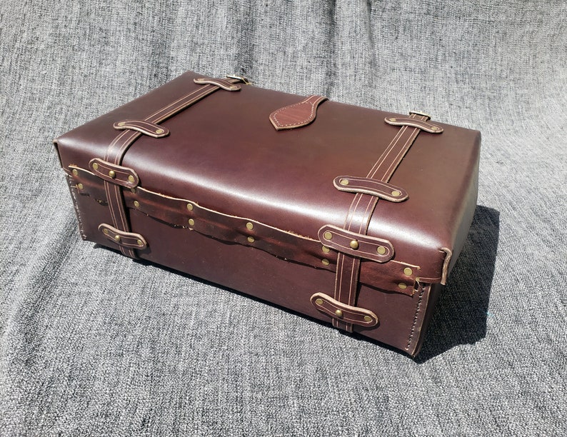 Handmade Leather Suitcase image 7