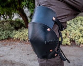 Leather Knee Armor