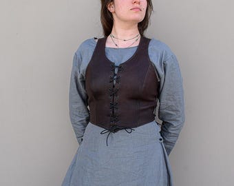Deerskin Bodice