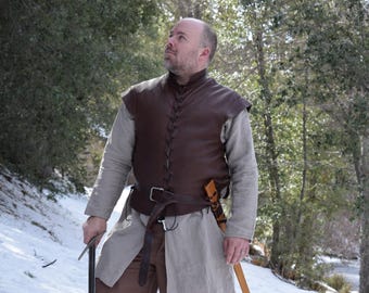Handmade Leather Doublet
