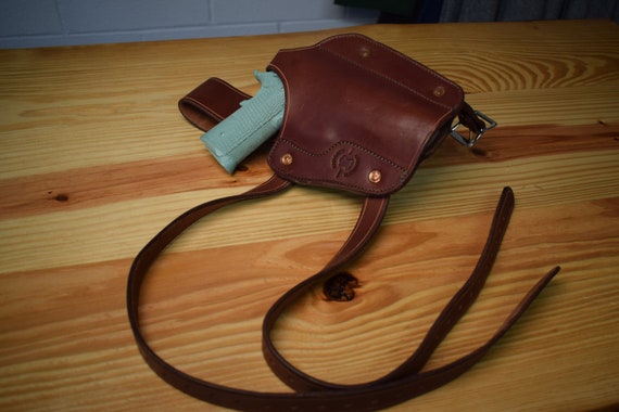 ハンドメイドレザー太ももホルスター - Etsy 日本