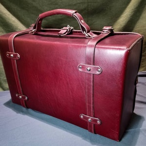 Handmade Leather Suitcase image 6