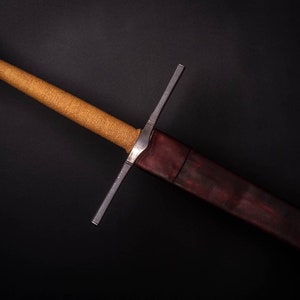 Handmade leather Scabbard for the Albion Liechtenauer