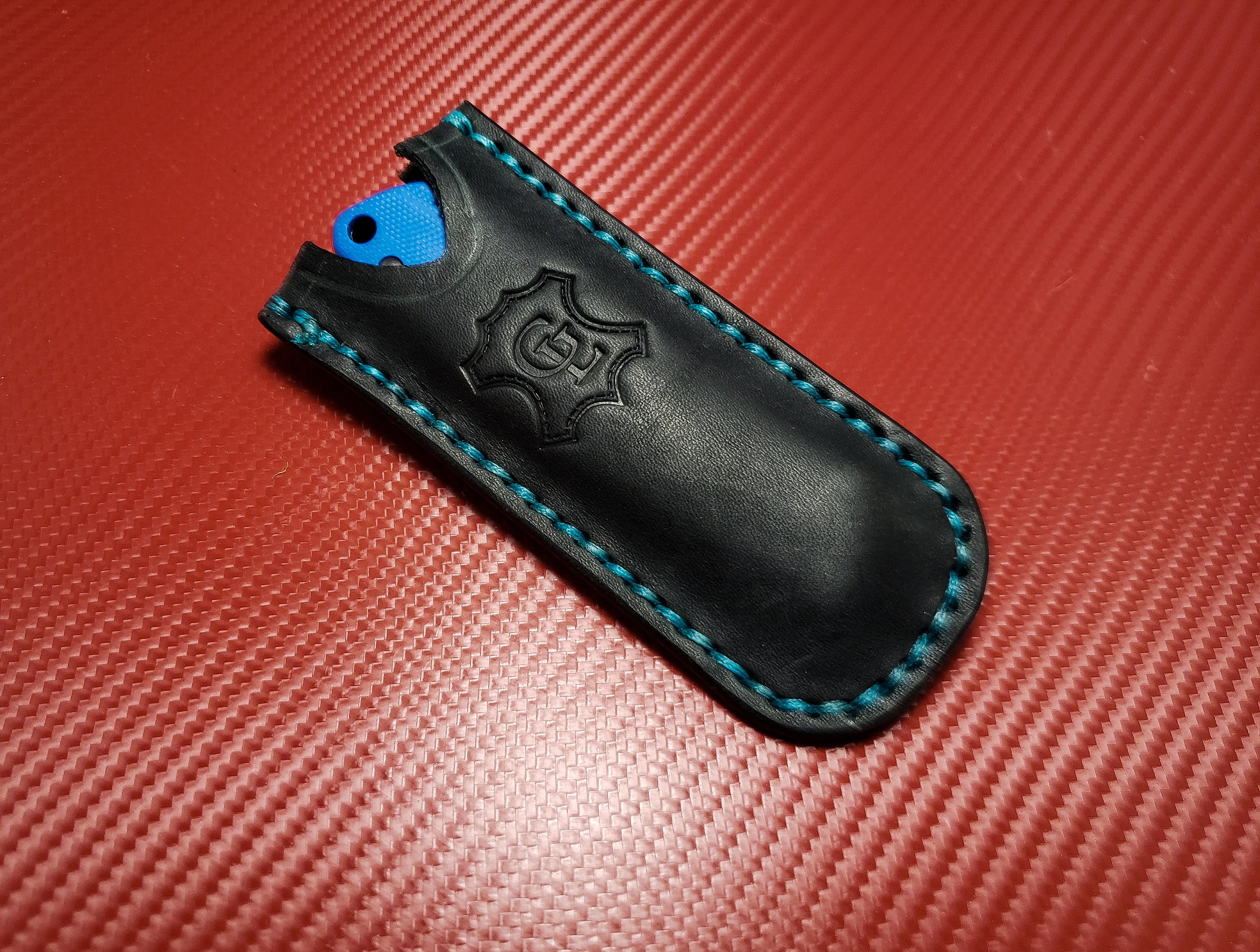 Leather Sheath For Benchmade Balisong Knives - Grommet's Leathercraft