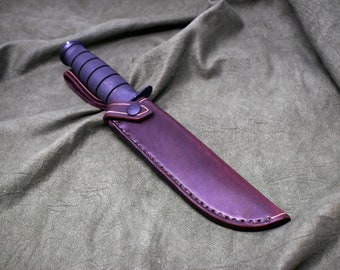 Handmade Leather Sheath for the Full Size Ka-Bar