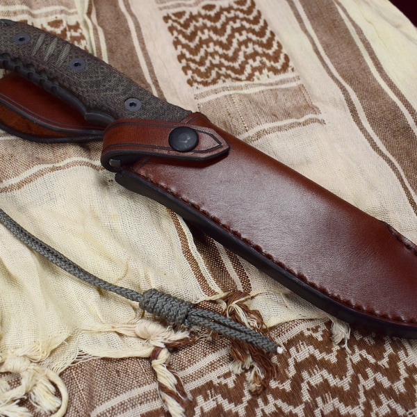 Handmade Leather Sheath for the Chris Reeve Pacific