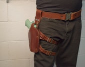 ハンドメイドレザー太ももホルスター - Etsy 日本