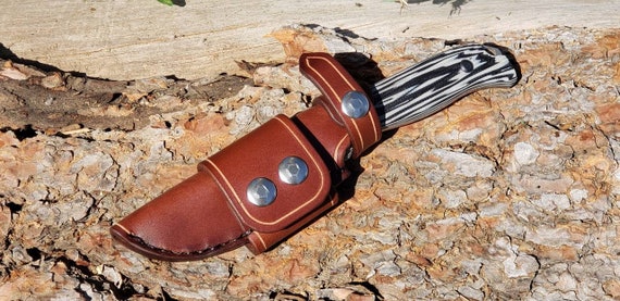 Leather Scout Sheath For The Benchmade Saddle Mountain Skinner