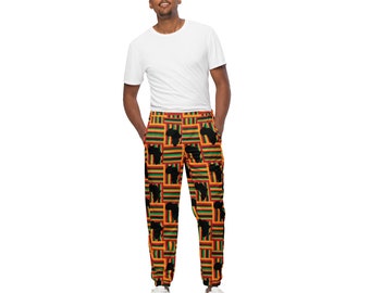 Unisex track pants, Kente Track Pants, African Pants, Kente Pants