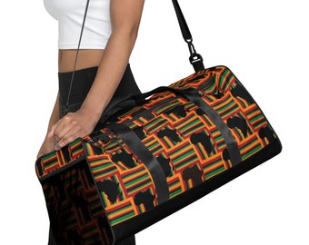 Tweelingen cadeau voor vrouwen Girl Gym Bag Afrocentrische Duffel Bag Zodiac cadeau Afro-Amerikaanse vrouwen reistas Tassen & portemonnees Bagage & Reizen Reisportefeuilles verjaardagscadeau voor zwarte vrouwen 
