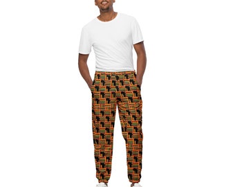 Unisex track pants, Kente Track Pants, Kente Pants, African Pants