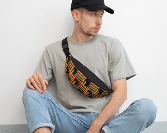Fanny Pack, Kente Fanny Pack, African Fanny Pack