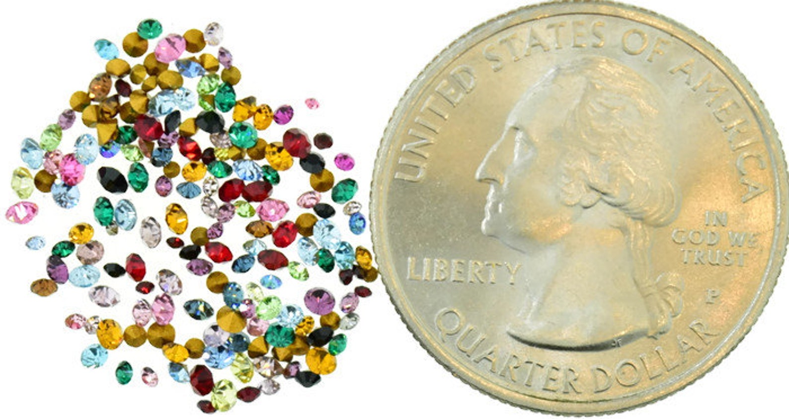 Swarovski Crystal Rhinestone Repair Mix Lot Kit Chaton Round Etsy