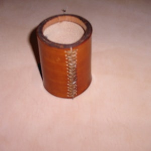 Dice Cup, Leather