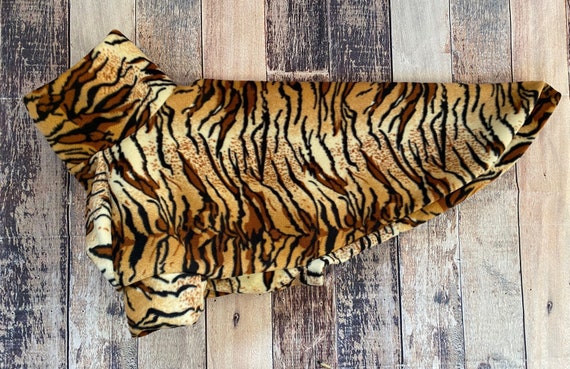 Tiger Stripe Sighthound Pajamas Made to Measure Greyhound Clothing Tiger Galgo Sweater Etsy Canada